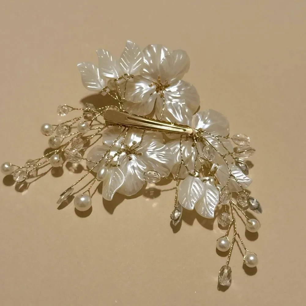 Flower hair clips K44